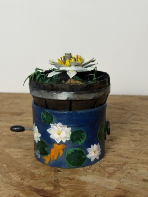 Sapo na Flor